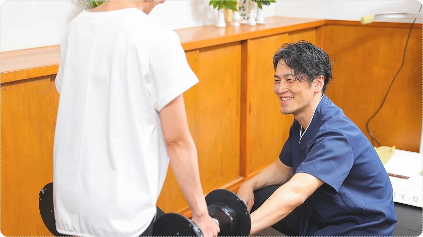 パーソナルトレーニングの様子